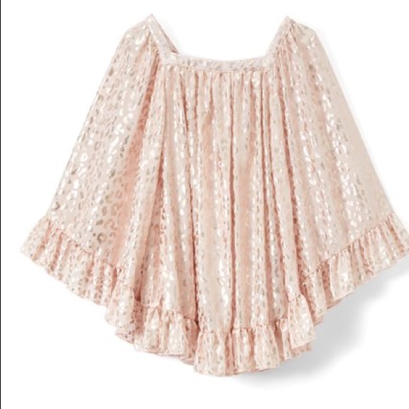 🎉HPx3🎉Gold Animal Print Chiffon Cover - Picture 2 of 7